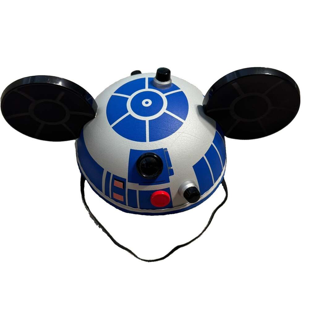 Disney World R2-D2 Star Wars Mickey Mouse Ears Hat Exclusive - One Size Magical